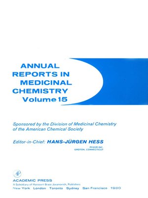 cover image of Annual Reports in Medicinal Chemistry